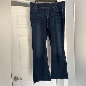 Women's Dark Blue Jeans Bootcut Levi’s Signature Gold